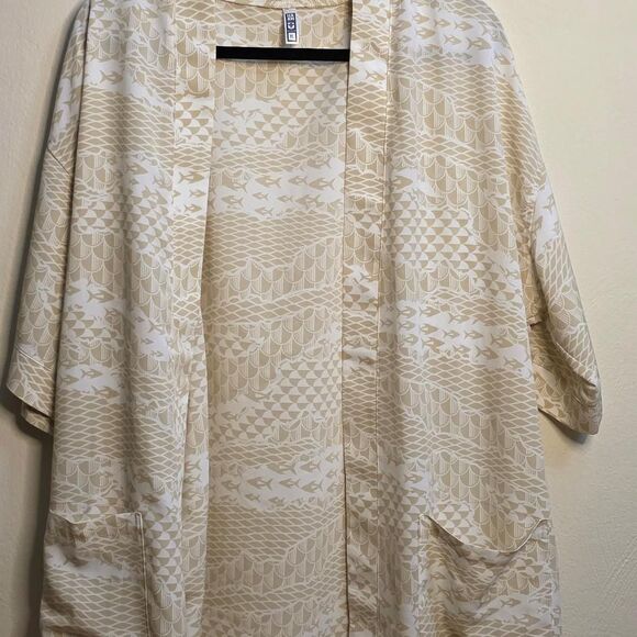 Helly Hansen Tops - Helly-hansen Women's Cream and White Shirt
